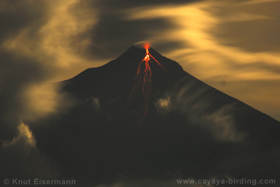 Fuego volcano eruption