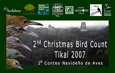 Conteo Navideño de Aves 2007.