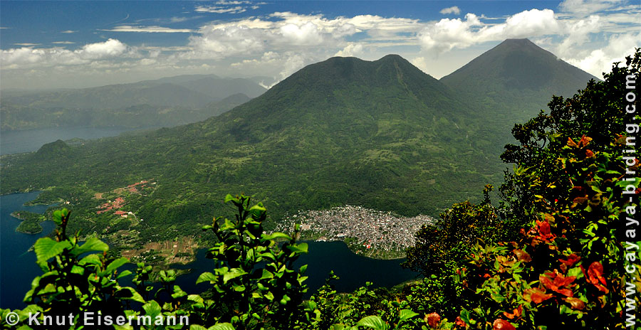 View from San Pedro volcano.