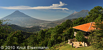 Volcano view from Finca Filadelfia.