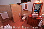 Bathroom in the Patrocinio Lodge